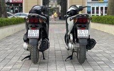 Sốc với cặp xe tay ga Honda SH được chào bán với giá hơn 2 tỷ đồng tại Hà Nội