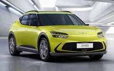 SUV hạng sang Genesis GV60 2022 "hiện nguyên hình" với thiết kế độc đáo