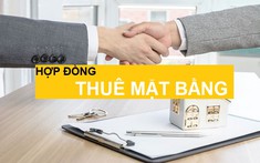 Mẫu hợp đồng thuê mặt bằng chuẩn, đơn giản