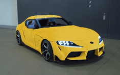 Cần 477.303 mảnh Lego và 2.400 giờ để tạo nên chiếc Toyota GR Supra kích thước thật này