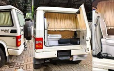 Thêm một chiếc SUV nữa được dân chơi Ấn Độ lắp bồn cầu trên xe