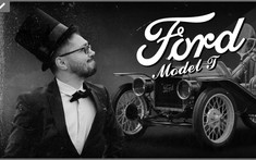 Vui cười cùng video YouTuber đánh giá Ford Model T Speedster 1914 theo phong cách phim câm