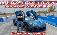 Rimac Nevera phá kỷ lục thế giới xe sản xuất nhanh nhất trên đường đua drag với thời gian 8,58 giây