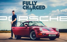 Trải nghiệm tuyệt vời khi cầm lái chiếc Porsche 911 cổ chuyển đổi thành xe điện