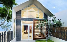 500 triệu đồng xây nhà cấp 4 có gác lửng thoáng đẹp vùng ngoại ô