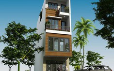 Thiết kế nhà ống 4 tầng tiện nghi, tiết kiệm chi phí
