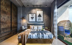 Mẫu phòng ngủ chất lừ dành cho "quý ông" độc thân