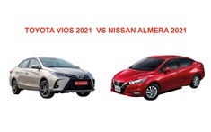 So sánh nhanh Toyota Vios 2021 và Nissan Almera 2021:  Ai mới là trùm cuối?