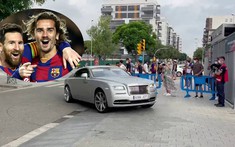 Lái xe Rolls-Royce Wraith đến sân tập, Griezmann bị fan Barcelona đổ lỗi khiến Messi ra đi