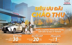 Mua Vios nhận ưu đãi lên đến 30 triệu đồng trong tháng 8