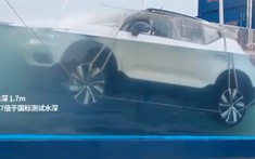 Video: Xe điện Volvo XC40 Recharge vẫn chạy tốt sau khi ngâm nước sâu 1,7 m trong 12 tiếng đồng hồ