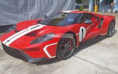 Xôn xao với hình ảnh siêu xe Ford GT '67 Heritage Edition đắt đỏ âm thầm xuất hiện tại Hà Nội