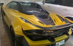 Ở nhà quá lâu vì dịch Covid-19, siêu xe mui trần McLaren 720S Spider độ Novitec đóng bụi dày đặc