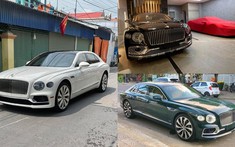 3 đại gia lan đột biến cùng chung đam mê Bentley Flying Spur First Edition, có xe màu lạ