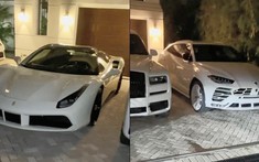 Hết dàn xe khủng "Batman", Floyd Mayweather khoe video dàn xe "bạch mã" khoảng 7 chiếc gây choáng người xem
