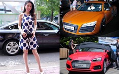 Bộ sưu tập xe tiền tỷ của Thủy Tiên - Công Vinh, ấn tượng vẫn là màn lái siêu xe Audi R8 hàng chục tỷ đồng