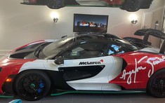 Video quay nhan sắc siêu phẩm McLaren Senna chuẩn bị "hạ lốp" tại Việt Nam khiến dân mạng tấm tắc khen màu sơn