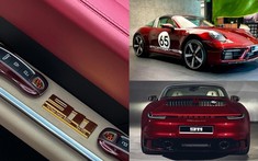 Cặp đôi Porsche 911 Targa 4S Heritage Design siêu hiếm của đại gia Việt, khác biệt từ những cái nhỏ nhất