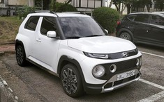Cận cảnh thiết kế ngoài đời thực của SUV hạng A bán chạy Hyundai Casper 2022