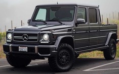 Dân chơi biến chiếc SUV hạng sang Mercedes-Benz G-Class thành xe bán tải độc đáo