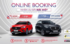 MG Việt Nam tung ưu đãi hấp dẫn cho khách mua xe online 