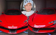 Siêu xe Ferrari SF90 Stradale của doanh nhân Đức Huy đã về đến Việt Nam