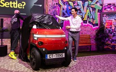 City Transformer CT1 - Mẫu xe điện tí hon, "biết biến đổi chiều rộng" được vén màn ở Triển lãm Munich 2021