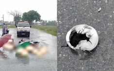 Hà Nội: Nghi bị sét đánh, 2 người đi xe máy tử vong trong cơn mưa lớn