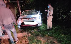 Ô tô con Toyota Vios bị tai nạn trên cao tốc Liên Khương - Prenn, tài xế tử vong