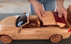 Theo dõi thợ mộc Việt chế tác xe mui trần sang chảnh BMW 420i Convertible