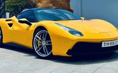 Chuẩn bị đón siêu xe mới, đại gia lan đột biến Hóc Môn thanh lý Ferrari 488 GTB vàng rực