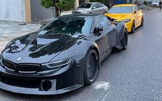 BMW i8 độ thân rộng về Thái Nguyên định cư, dân mạng tò mò gầm siêu thấp có chạy được không