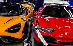 Siêu xe giới hạn McLaren 765LT bất ngờ xuất hiện cạnh Lamborghini Huracan EVO cùng Ferrari F8 Tributo tại Bình Chánh