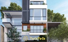 Mẫu nhà phố vừa ở vừa thuận lợi kinh doanh