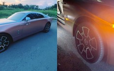 Video: Rolls-Royce Wraith nổ vỏ lúc rạng sáng ở miền Tây khiến chủ xe đau đầu