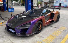 Trong lúc đợi Koenigsegg Regera về nhà, Hoàng Kim Khánh làm nóng siêu phẩm McLaren Senna chuẩn bị cho hành trình xe mới