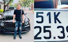 Doanh nhân Đức Huy chia sẻ biển số mới vừa bấm, là Bentley Flying Spur hay Ferrari SF90 Stradale?