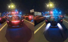 Đã mắt với video Lamborghini Aventador SVJ tăng tốc "phun lửa" để đuổi theo McLaren 720S độ trên đường