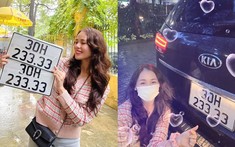 Video: Bấm được biển số tứ quý 3 cho xe Kia Sedona, ca sĩ Hương Ly bị dân mạng đồn chi tiền mua số đẹp