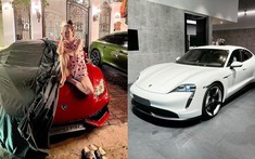 Tặng chồng siêu xe Lamborghini, vợ nhận lại quà 20/10 là xe điện Porsche Taycan có giá 8,5 tỷ đồng