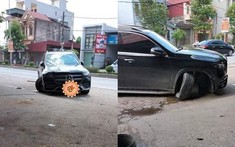 Hải Dương: Dân mạng tò mò nguyên nhân vụ tai nạn của chiếc xe Mercedes-Benz GLS này