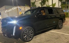 Koenigsegg Regera chưa về nhưng vợ đòi đi "phượt", Hoàng Kim Khánh lập tức tậu Cadillac Escalade đời mới