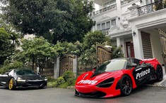 McLaren 720S thay đổi diện áo với đồng phục cùng siêu xe McLaren 570S độ Vorsteiner độc nhất Việt Nam