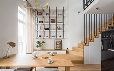 Thiết kế nội thất thông minh trong căn hộ 52m2