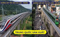 Cùng là do Trung Quốc sản xuất, đường sắt Cát Linh - Hà Đông khác đường sắt của Lào như thế nào?