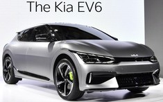 Khách Việt chào đón ô tô chạy điện chính hãng KIA EV6 trong năm sau
