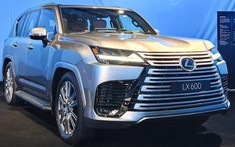 Chiêm ngưỡng thiết kế "bằng xương, bằng thịt" của chuyên cơ mặt đất Lexus LX 2022