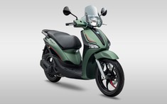 Piaggio Liberty S có thêm phiên bản đặc biệt với màu xanh quân đội độc đáo