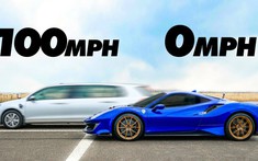 Một chiếc xe phổ thông sẽ cần chạy trước bao nhiêu để đánh bại Ferrari 488 Pista? Đây là câu trả lời