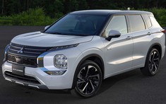 Mitsubishi Outlander 2022 phiên bản tiết kiệm xăng "hiện nguyên hình", ra mắt vào cuối tháng này